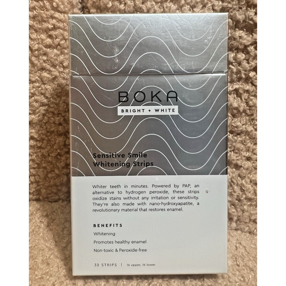 Boka Sensitive Smile Whitening Strips Pack of 32